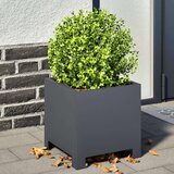 vidaXL Vrtne sadilice 2 kom antracit 30x30x30 cm čelične Cijene