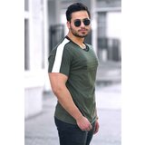 Madmext Men's Printed Khaki T-Shirt 4530 | Shoptok.si