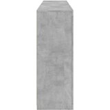 vidaXL Komoda z LED lučkami betonsko siva 162x37x100 cm | Shoptok.si