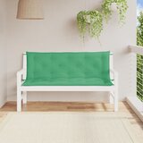 The Living Store Blazina za vrtno klop 2 kosa zelena 150x50x7cm oxford tkanina - Blazina Za Vrtno Klop, (21467203) Cene
