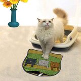 WALLXPERT Kdkafa0231 Multicolor Cat Litter Mat | ePonuda.com