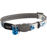 Rogz Ogrlica koja svetli u mraku Glow Cat, Blue Floral Cene