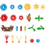 DIY Flower Garden Building Blocks 148 Pieces | shoptok.hr