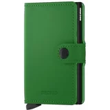 Secrid Usnjena denarnica Miniwallet Matte Bright Green zelena barva