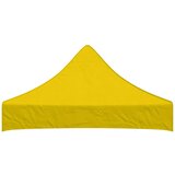 Krov za šator za zabave 2 x 2 m žuti 270 g/m² | shoptok.hr