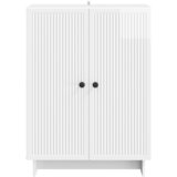  Kreveta Bijela visokog sjaja 66 x 34,5 x 90 cm | shoptok.hr
