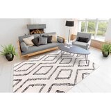 Kayoom PREPROGA Z VISOKIM FLOROM 160/230 cm bela | Shoptok.si