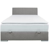 CARRYHOME POSTELJA Z VZMETNICO 90 cm x 200 cm , tekstil svetlo siva | Shoptok.si