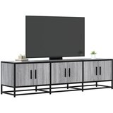 vidaXL TV ormarić sivi Sonoma 150x35x41 cm Konstruirano drvo i metal Cijene