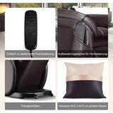 Izdelki za telo Masažni stol Zero Gravity SL Spur z masažo celega telesa in ogrevanjem hrbta, črne/rjave/zelene barve | Shoptok.si