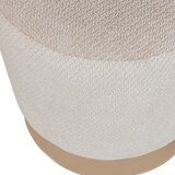WOOOD Bež tabure iz tkanine bouclé Islen – | Shoptok.si
