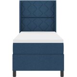  Krevet s opruga kutije s jastukom Plava 200 x 80 cm tkanina | shoptok.hr