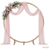  Vjenčani luk Svijetlosmeđa 224 x 80 x 220 cm Čvrsto borovo drvo | shoptok.hr