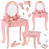  Drveni toaletni stolić pink | shoptok.hr