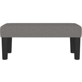  Klupa tamnosiva 70 x 30 x 30 cm od tkanine | shoptok.hr