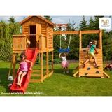Set MyHOUSE SPIDER - drveno dječje igralište