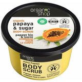 Organic Shop body scrub juicy papaya 250 ml Cene