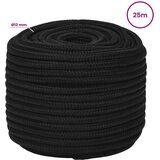  Višenamjensko univerzalno uže 12 mm 25 m Crna Poliester | shoptok.hr
