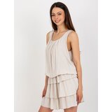 Och Bella Dress-TW-SK-BI-8139.44-light beige | shoptok.hr