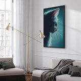  Slika - Night Tramp (1 Part) Vertical 80x120 U crnom drvenom okviru | shoptok.hr