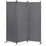 Multi Garden preklopni paravan za vrt i prostorije, 3-dijelni &amp;ndash; 167x164 cm, sivi Slike