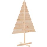 vidaXL Lesena novoletna jelka za okras 150 cm trden les | Shoptok.si
