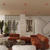 Sollux Stropna svetilka MODO 1 rdeči oker Gx53, (5000285091) | Shoptok.si