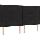 vidaXL Box Spring krevet s madracem crni super king baršun Cijene