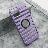 Maska lines logo cut za iphone 12/12 pro/ ljubičasta