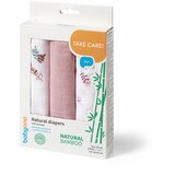 BabyOno Bambus tetra pelene Lišće, roza | shoptok.hr