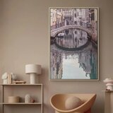  Slika - Noon in Venice (1 Part) Vertical 60x90 U prirodnom drvenom okviru | shoptok.hr