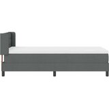  s opruga kutije Tamno siva 200 x 80 cm tkanina | shoptok.hr