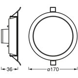 Osram LED RGB prigušiva ugradna plafonska svetiljka SMART+ DOWNLIGHT LED/12W/230V Wi-Fi | Eponuda.com