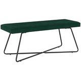 Klupa Tamnozelena 110 x 40 x 45 cm Baršun | Eponuda.com