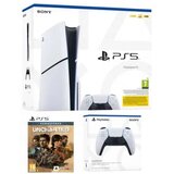 Sony PlayStation 5 Slim D chassis + PS5 Dualsense Wireless Controller + Uncharted: Legacy of Thieves PS5 | Eponuda.ba