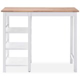 3 barska garnitura delna mdf bele barve | Shoptok.si