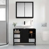 vidaXL set namještaja za kupaonicu 2 pcs crni hrast 80 x 33 x 60 cm | shoptok.hr