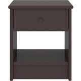 Maison Chic Nočna omarica - Nočna miza temno rjava 35x30x40 cm trdna borovina, (21687731) Cene