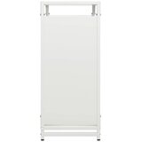  Stalak za drva bijela 60x28x65 cm hladno valjani čelik | shoptok.hr