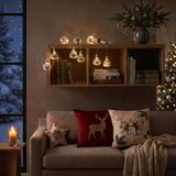 Retlux LED Božićna girlanda 10xLED/3xAAA/topla bela 2,1m kugle Slike