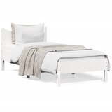 Furnova Posteljni okvir brez vzmetnice bel 90x190 cm trdna borovina, (21934831) | Shoptok.si