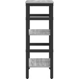  Polica Siva Sonoma 40 x 29,5 x 81 cm Konstruirano drvo | shoptok.hr