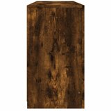  Komoda s LED svjetlima boja dimljenog hrasta 142,5x37x67 cm | Eponuda.ba