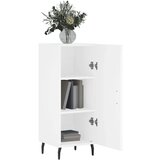  Komoda bijela 34 5 x 34 x 90 cm od konstruiranog drva | shoptok.hr