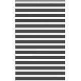  Zavjesa zebra crna 140x200 cm širina tkanine 135,9 cm poliester | Eponuda.ba