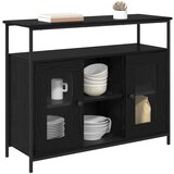  Kreveta Crni hrast 100 x 35 x 80 cm Konstruirano drvo | shoptok.hr