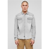 Brandit Riley Denim shirt grey | shoptok.hr
