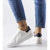 Gemre White sneakers with black insert Ingle | Shoptok.si