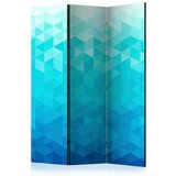 Artgeist Paravan Azure Pixel, 3-Delni, Dvostranski | Shoptok.si