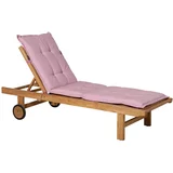 Madison jastuk za ležaljku za sunčanje Panama 200 x 60 cm ružičasti